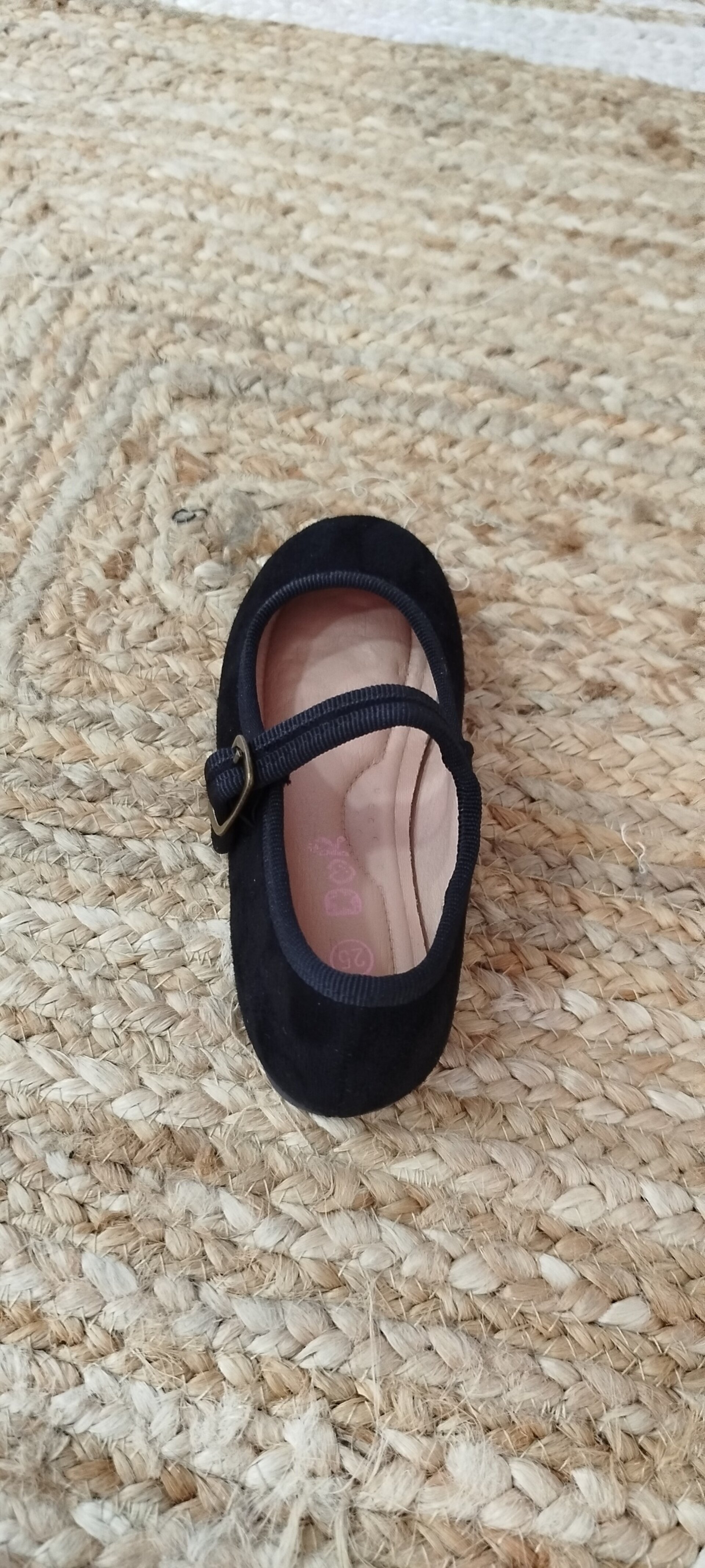 Zapato negro niña FH552M - 3