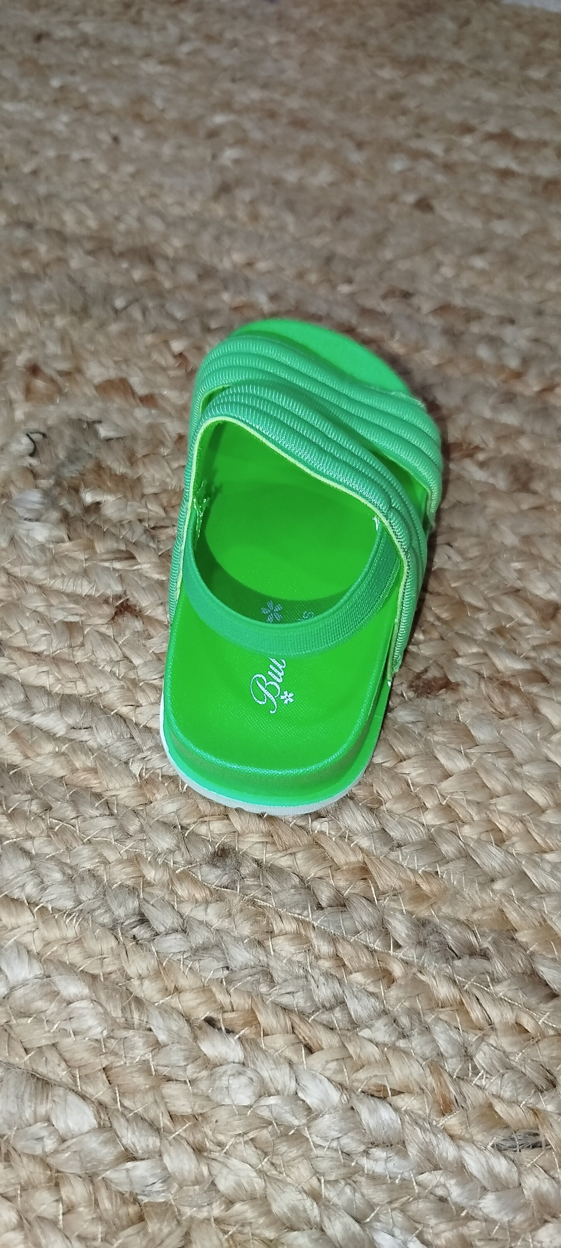 Chanclas unisex verde fluor - 3