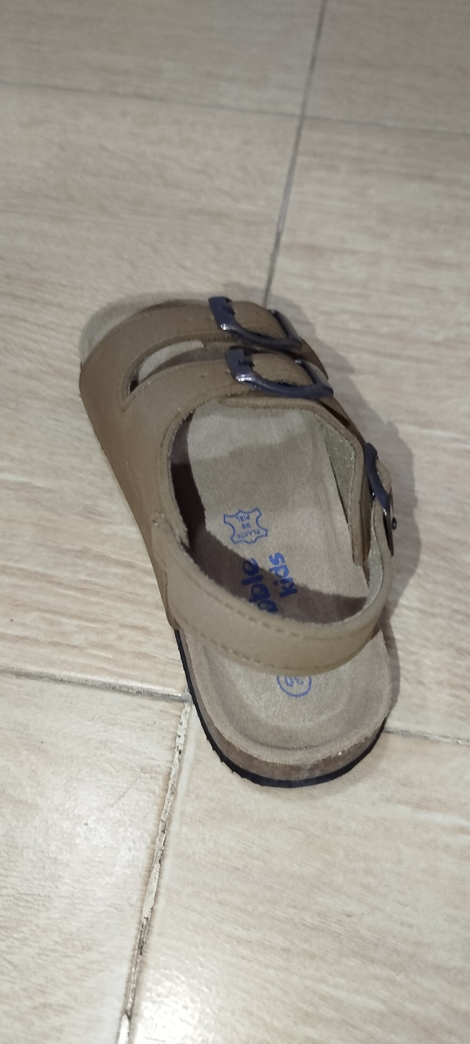 Sandalias niño a1807 taupe - 4